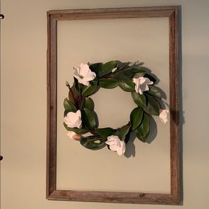 Home decor magnolia wreath